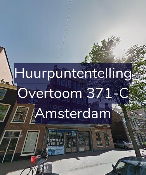 Foto gevel Huurpuntentelling voor Overtoom 371-C, Amsterdam