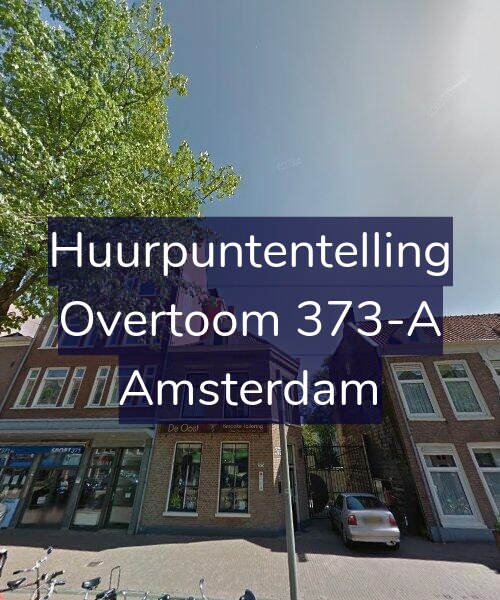 Foto gevel Huurpuntentelling voor Overtoom 373-A, Amsterdam