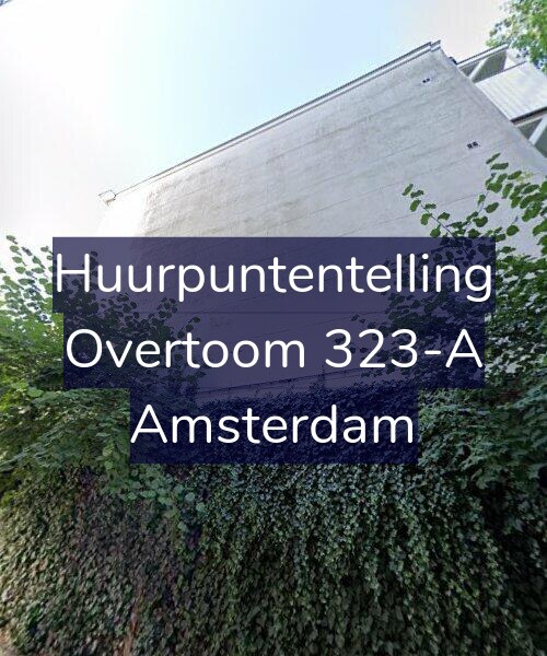 Foto gevel Huurpuntentelling voor Overtoom 323-A, Amsterdam