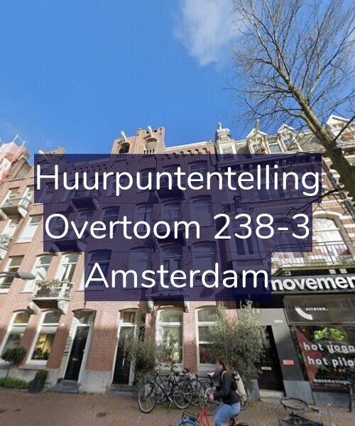 Foto gevel Huurpuntentelling voor Overtoom 238-3, Amsterdam