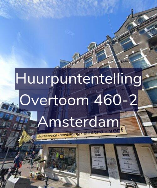 Foto gevel Huurpuntentelling voor Overtoom 460-2, Amsterdam