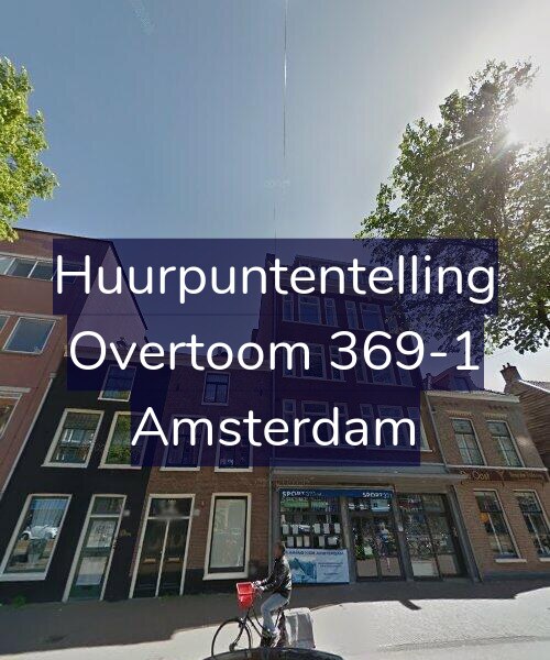 Foto gevel Huurpuntentelling voor Overtoom 369-1, Amsterdam