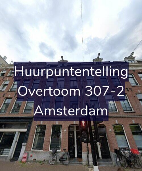 Foto gevel Huurpuntentelling voor Overtoom 307-2, Amsterdam