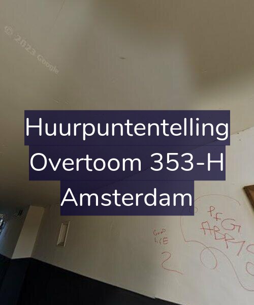 Foto gevel Huurpuntentelling voor Overtoom 353-H, Amsterdam