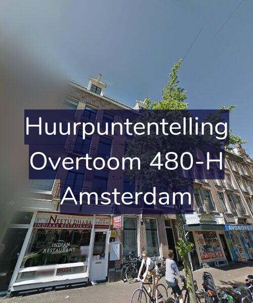 Foto gevel Huurpuntentelling voor Overtoom 480-H, Amsterdam