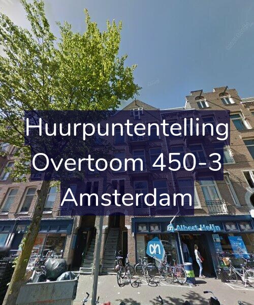 Foto gevel Huurpuntentelling voor Overtoom 450-3, Amsterdam