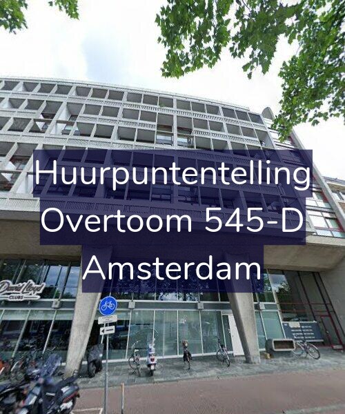 Foto gevel Huurpuntentelling voor Overtoom 545-D, Amsterdam