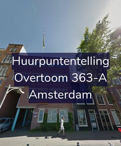 Foto gevel Huurpuntentelling voor Overtoom 363-A, Amsterdam