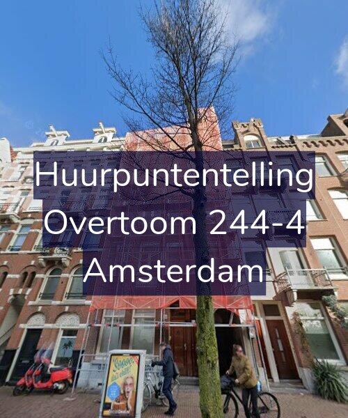 Foto gevel Huurpuntentelling voor Overtoom 244-4, Amsterdam