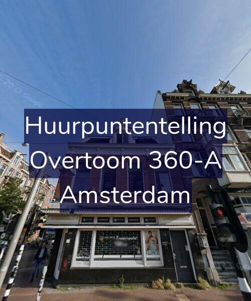 Foto gevel Huurpuntentelling voor Overtoom 360-A, Amsterdam