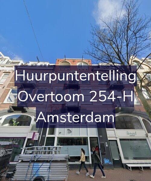 Foto gevel Huurpuntentelling voor Overtoom 254-H, Amsterdam