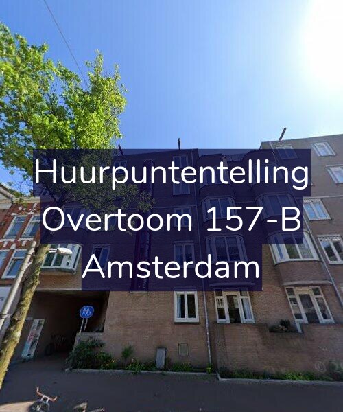 Foto gevel Huurpuntentelling voor Overtoom 157-B, Amsterdam