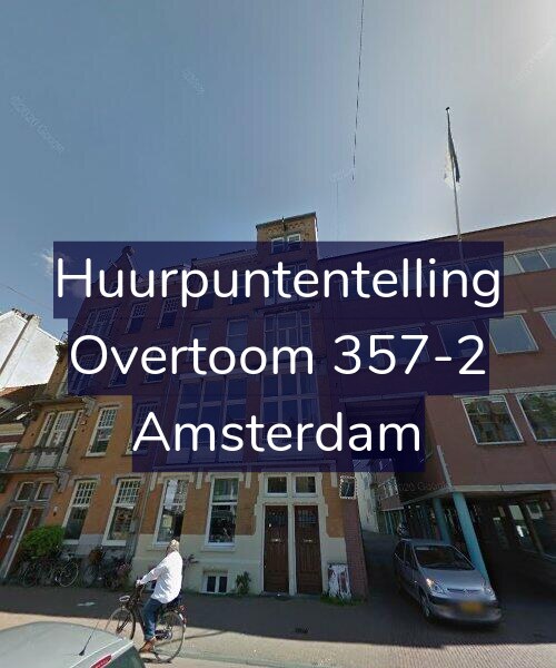 Foto gevel Huurpuntentelling voor Overtoom 357-2, Amsterdam
