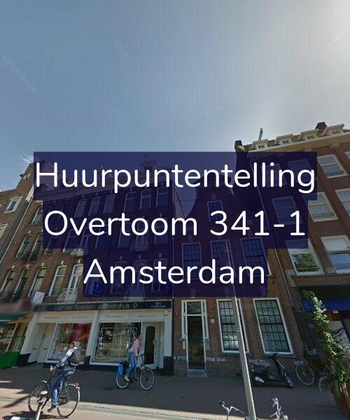 Foto gevel Huurpuntentelling voor Overtoom 341-1, Amsterdam