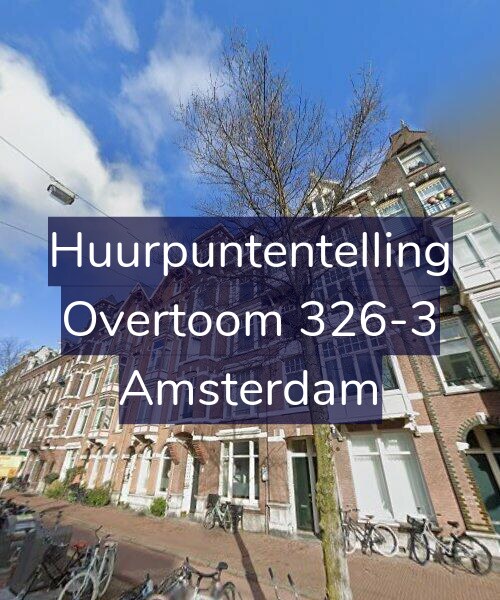 Foto gevel Huurpuntentelling voor Overtoom 326-3, Amsterdam