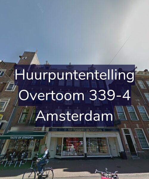 Foto gevel Huurpuntentelling voor Overtoom 339-4, Amsterdam
