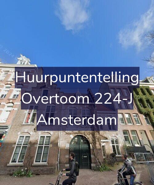 Foto gevel Huurpuntentelling voor Overtoom 224-J, Amsterdam