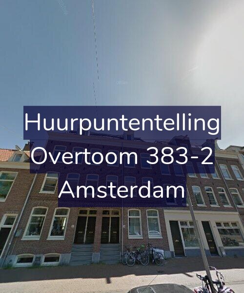 Foto gevel Huurpuntentelling voor Overtoom 383-2, Amsterdam