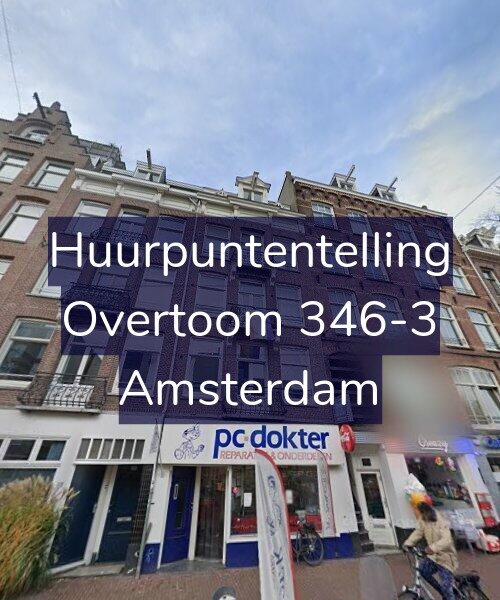 Foto gevel Huurpuntentelling voor Overtoom 346-3, Amsterdam