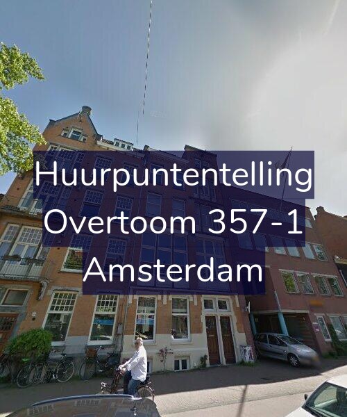 Foto gevel Huurpuntentelling voor Overtoom 357-1, Amsterdam