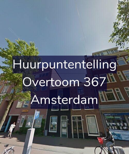 Foto gevel Huurpuntentelling voor Overtoom 367, Amsterdam