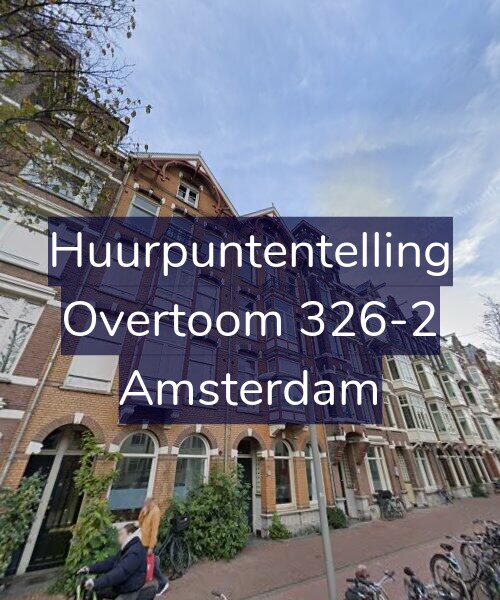 Foto gevel Huurpuntentelling voor Overtoom 326-2, Amsterdam