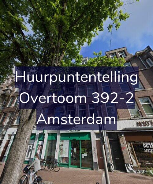 Foto gevel Huurpuntentelling voor Overtoom 392-2, Amsterdam