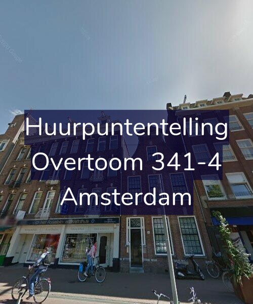 Foto gevel Huurpuntentelling voor Overtoom 341-4, Amsterdam
