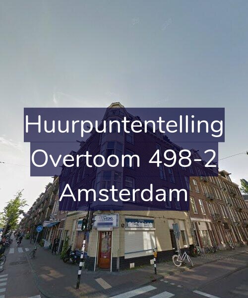 Foto gevel Huurpuntentelling voor Overtoom 498-2, Amsterdam