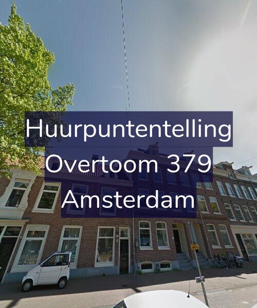 Foto gevel Huurpuntentelling voor Overtoom 379, Amsterdam
