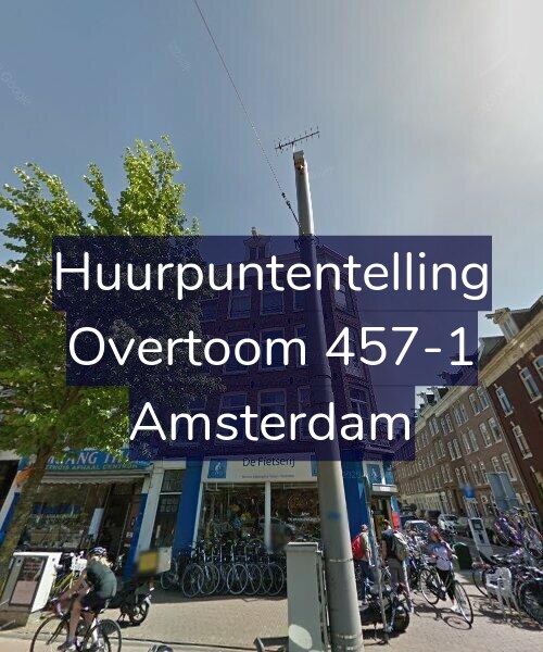 Foto gevel Huurpuntentelling voor Overtoom 457-1, Amsterdam