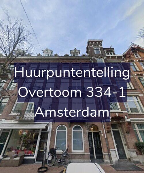 Foto gevel Huurpuntentelling voor Overtoom 334-1, Amsterdam