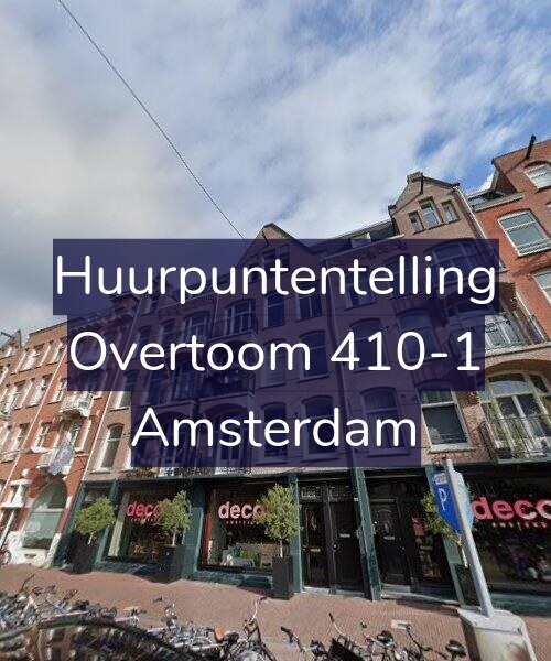 Foto gevel Huurpuntentelling voor Overtoom 410-1, Amsterdam