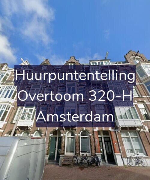 Foto gevel Huurpuntentelling voor Overtoom 320-H, Amsterdam