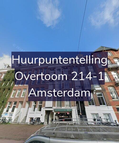 Foto gevel Huurpuntentelling voor Overtoom 214-1, Amsterdam