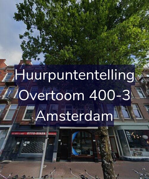 Foto gevel Huurpuntentelling voor Overtoom 400-3, Amsterdam