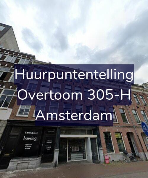 Foto gevel Huurpuntentelling voor Overtoom 305-H, Amsterdam