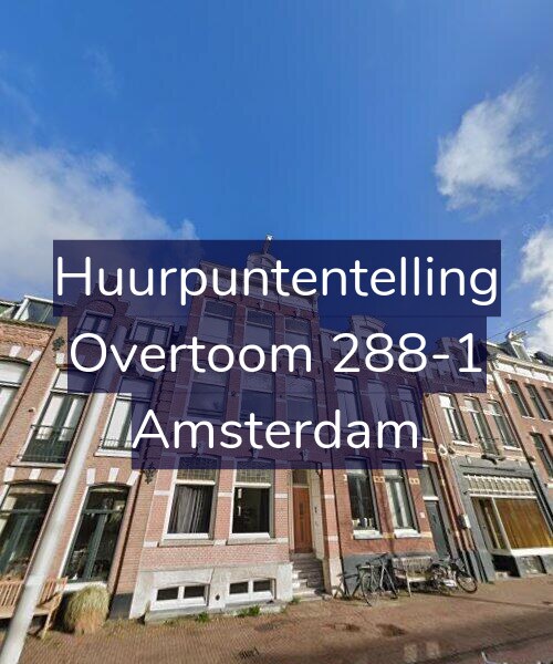Foto gevel Huurpuntentelling voor Overtoom 288-1, Amsterdam