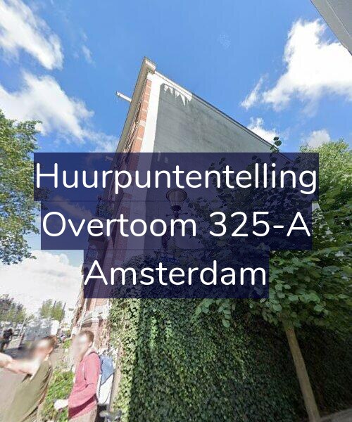 Foto gevel Huurpuntentelling voor Overtoom 325-A, Amsterdam