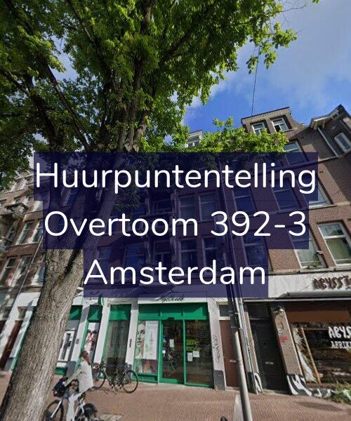 Foto gevel Huurpuntentelling voor Overtoom 392-3, Amsterdam