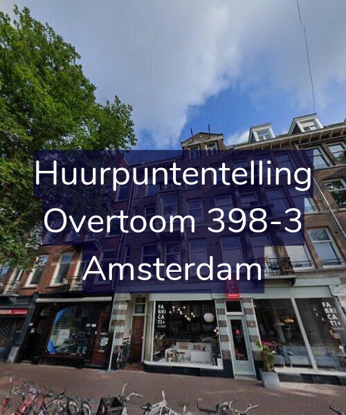 Foto gevel Huurpuntentelling voor Overtoom 398-3, Amsterdam