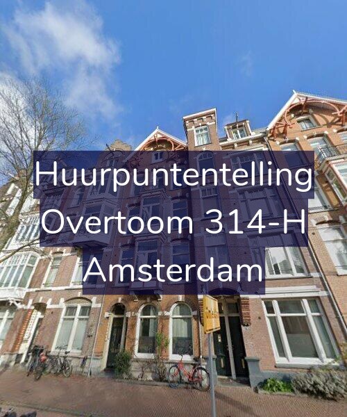Foto gevel Huurpuntentelling voor Overtoom 314-H, Amsterdam