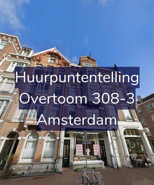 Foto gevel Huurpuntentelling voor Overtoom 308-3, Amsterdam