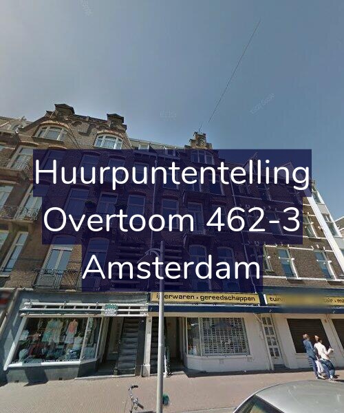 Foto gevel Huurpuntentelling voor Overtoom 462-3, Amsterdam