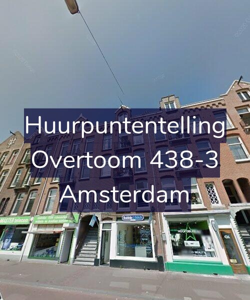 Foto gevel Huurpuntentelling voor Overtoom 438-3, Amsterdam