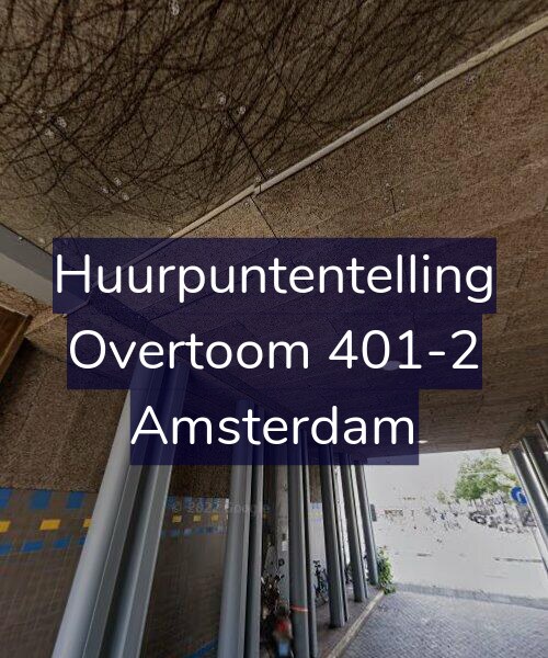 Foto gevel Huurpuntentelling voor Overtoom 401-2, Amsterdam