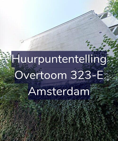 Foto gevel Huurpuntentelling voor Overtoom 323-E, Amsterdam