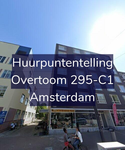 Foto gevel Huurpuntentelling voor Overtoom 295-C1, Amsterdam