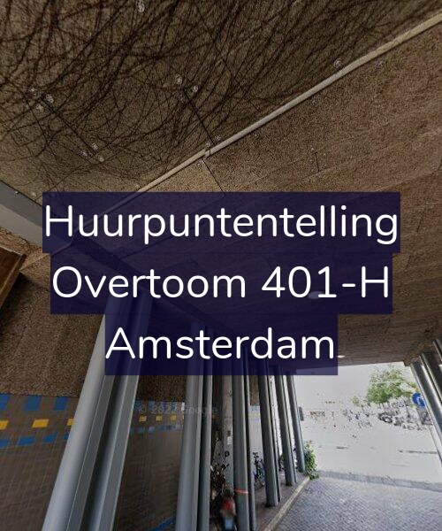 Foto gevel Huurpuntentelling voor Overtoom 401-H, Amsterdam