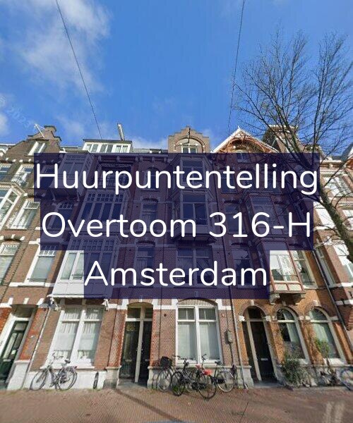 Foto gevel Huurpuntentelling voor Overtoom 316-H, Amsterdam